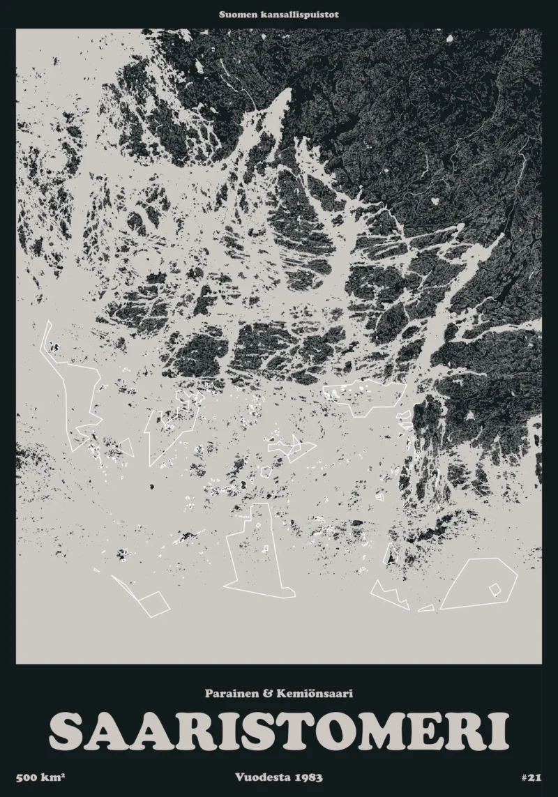 Saaristomeren kansallispuisto -juliste